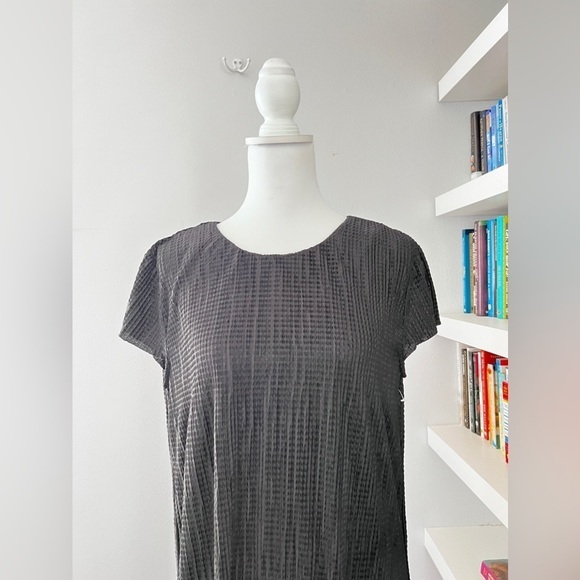 SABINA Musayev Revolve Anthro black textured open weave midi dress size small - Picture 4 of 13